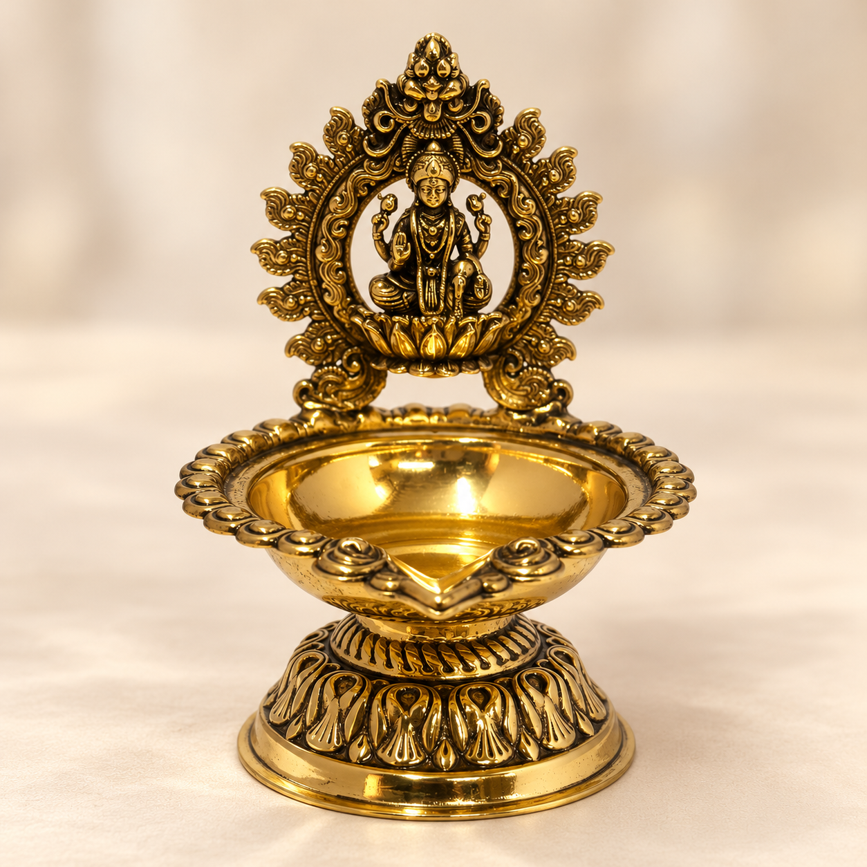 Brass Antique Deepam Mix 2