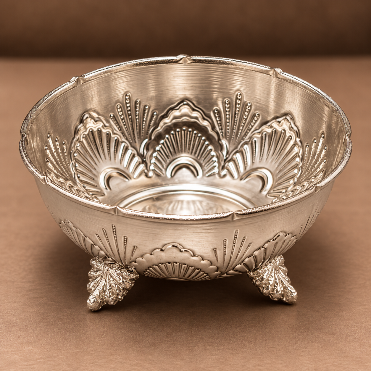 GS Leaf leg prasadam bowl 4.2"