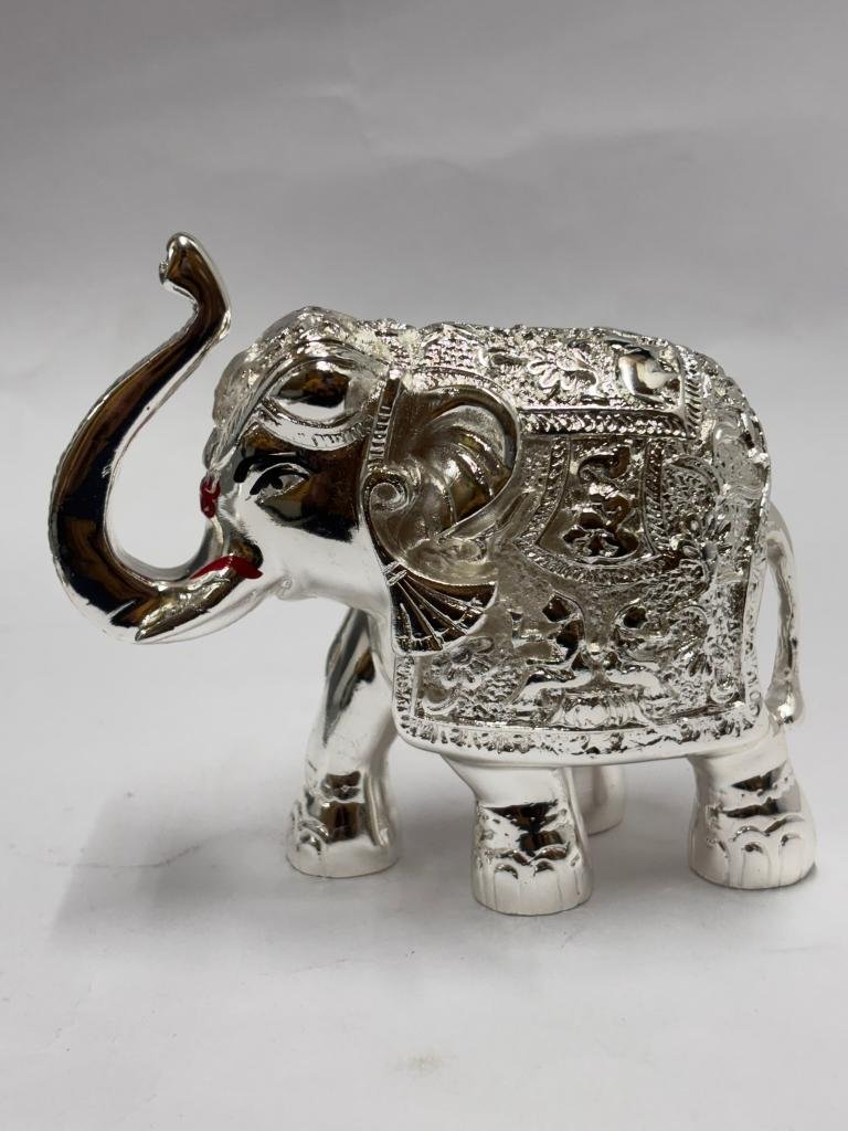 999 silver 3d elelphants tt 6 inch