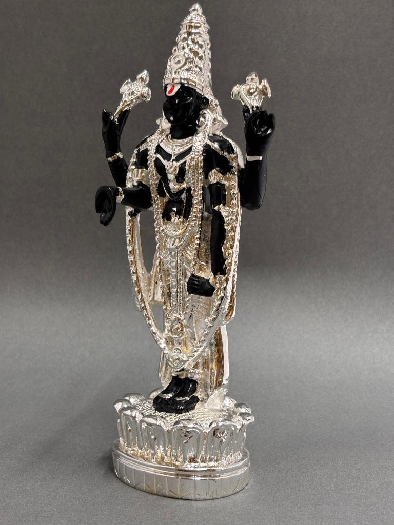 999 balaji 8 inch black silver