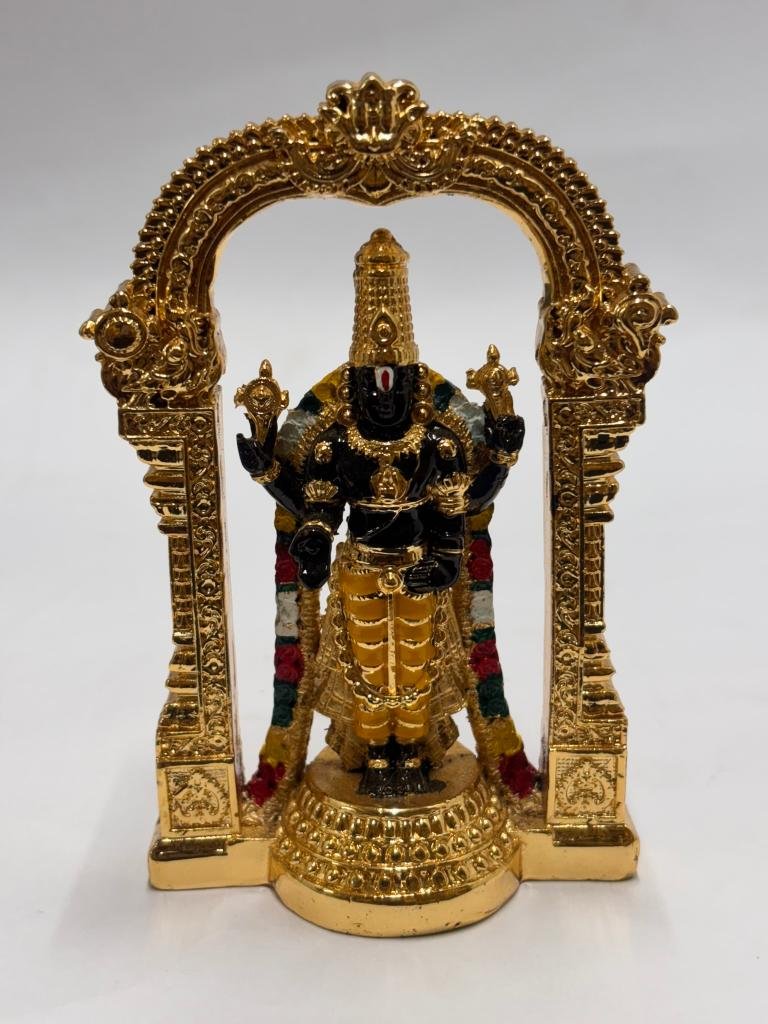 999 balaji 8 inch black gold