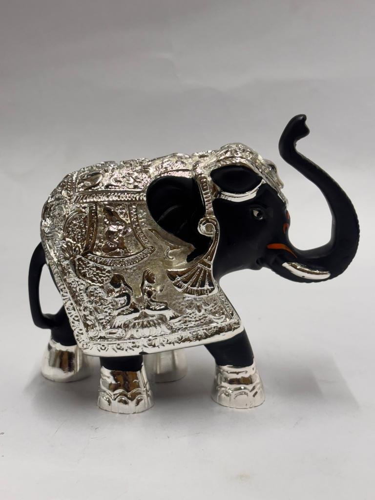 3d 999 silver vastu elephants